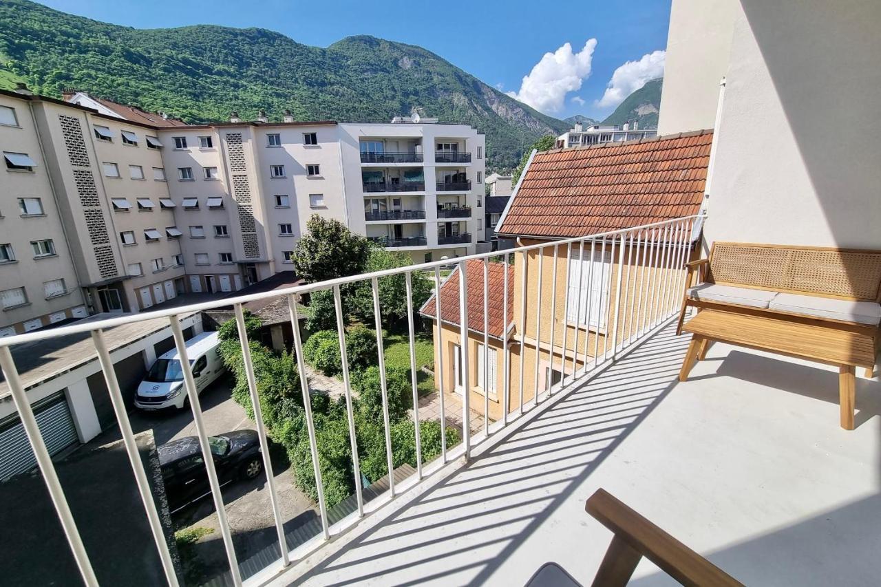 גרנובל #Dd L'Ecrin Studio Ile Verte Balcony מראה חיצוני תמונה